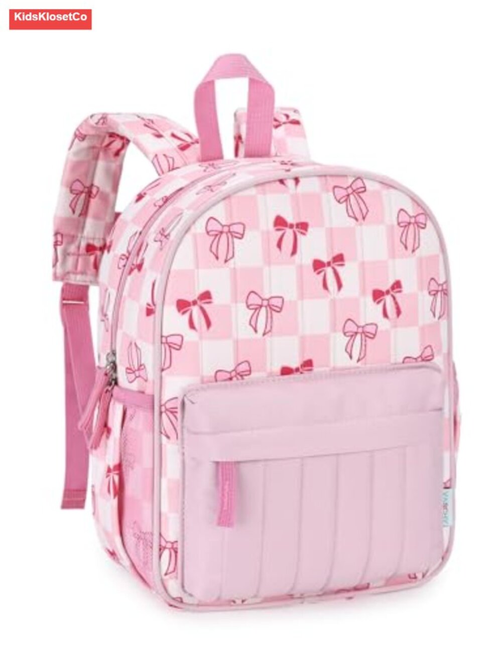 Toddler Backpack 12" Small Quilted Preschool Daycare Bag Adjustable Straps